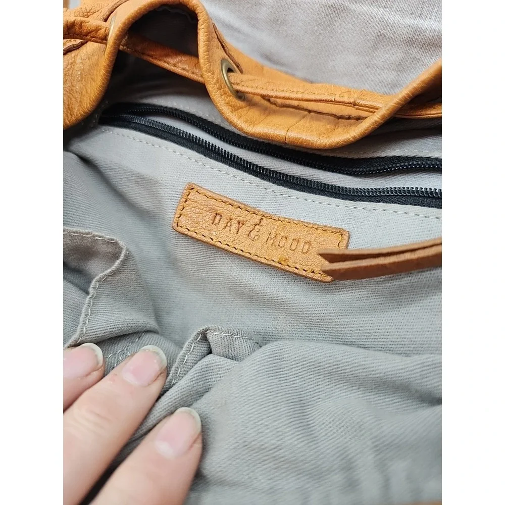 anthropologie blue leather backpack Buy Etta 03 Online Brass buckles adjust the length of the shoulder straps Day & Mood Leather Sling